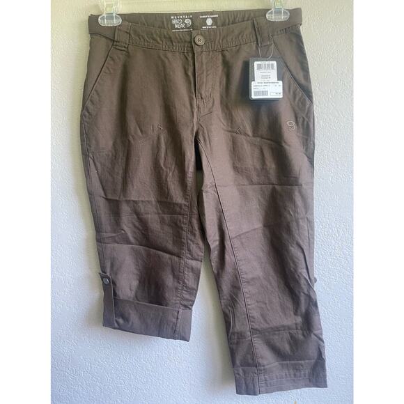 NEW Mountain Hardware Sandhills Capris Women's Sz 4 Regular Travel Climbing Hike - Picture 3 of 5